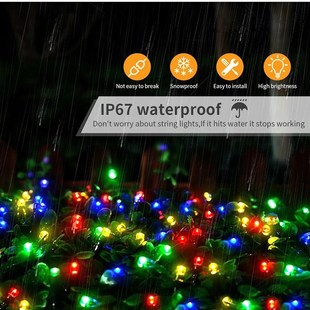 LED Christmas Lights Fairy Garland String Light Waterproof