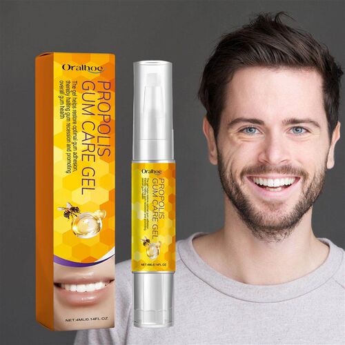 Oralhoe Propolis Gum Care Gel for Oral Hygiene, Cleaning, an