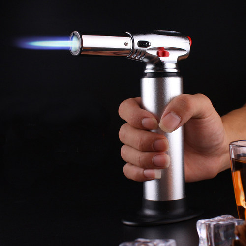Kitchen Outdoor Baking BBQ Lighter Spray Gun Torch Pipe Gas