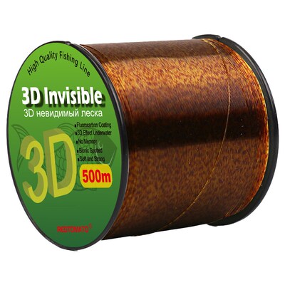 500m 3D Invisible Spoted  Super Strong Carp Fishing Line  Mo