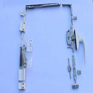 德国诺托断桥铝平开上悬窗斜拉杆传动器五金配件内开内倒门窗件