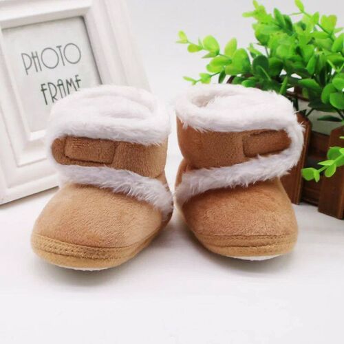 Winter Kids Baby Boy Girl Cotton Boots Casual Shoes First Wa