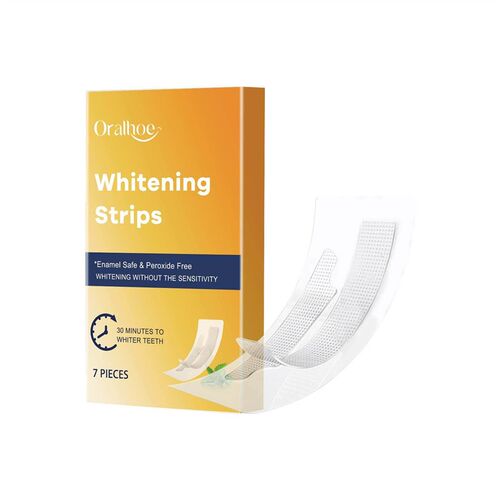 Oralhoe Teeth Strips Portable Gentle Daily Teeth Care Strips