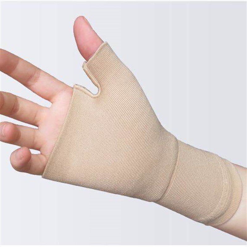 1pair Compression Hand Protector Thumb Wrist Support Brace C - 实物图