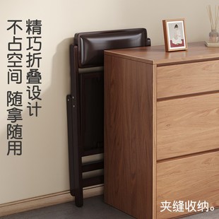 免安装折叠椅子阳台家用休闲靠背椅办公室休息椅客厅书房宿舍竹椅