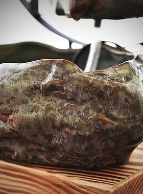 陶迷家居可爱小型客厅陶瓷鱼缸流水器活水养鱼摆件陶瓷喷泉静水泵