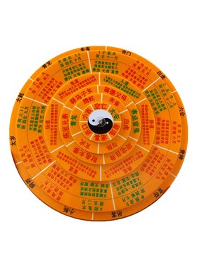 新款小六壬转盘20cm六层面转动起卦修罗江春义小六任盘手工中式