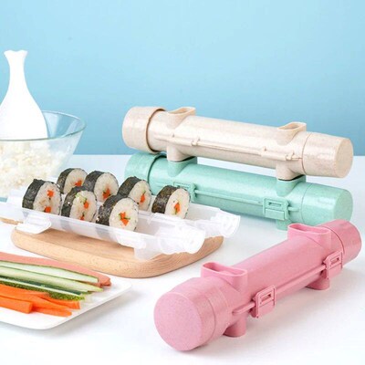 Quick Sushi Maker DIY Roller Rice Mold Meat Vegetable Rollin