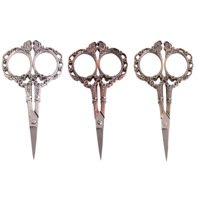 新品Retro Scissors Antique Vintage Scissors Thread Embroider