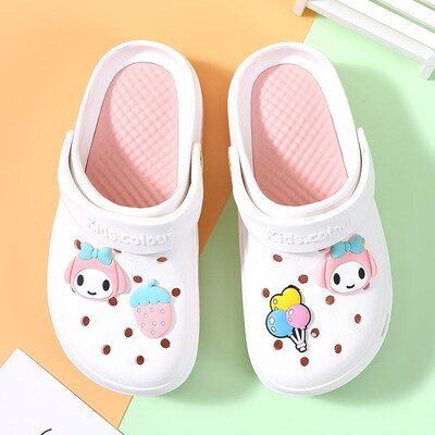 Summer Girls Clogs 2023 Children Kawai Sandals New Fashion D