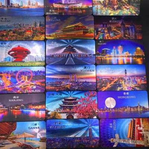 all the citys in china souvenir fridge magnet shenzhen