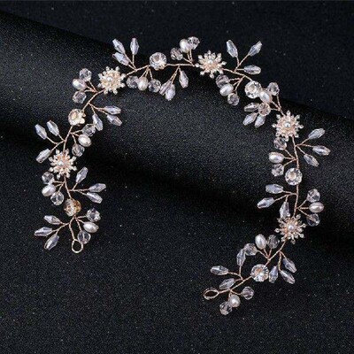 Hair Bands Crystal Hair Ornament Wedding Dresses Children