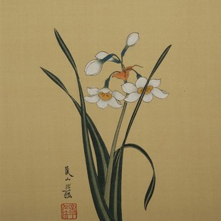 朵云轩木版水印 明 陈洪绶 花鸟草虫册 装饰画非遗