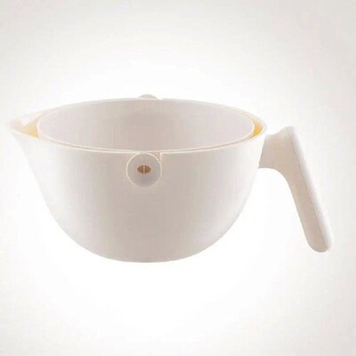 Bpa-free Kitchen Strainer Rotating Double Layer Drain