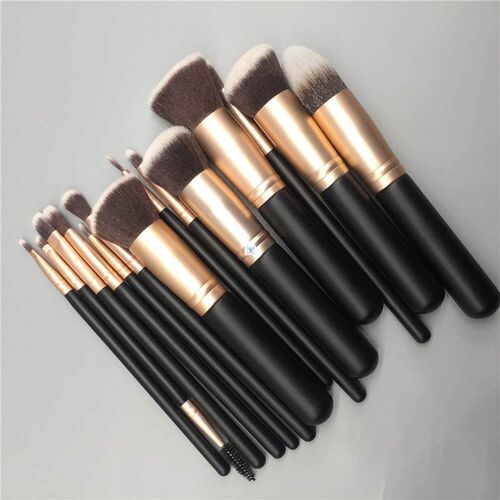 14pcs makeup brushes set for foundation powder blusher lip