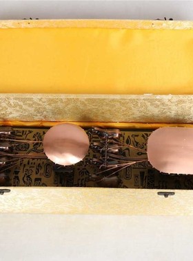 西安兵马俑特色工艺品红铜红木铜车马高档铜马车秦始皇陵商务礼品