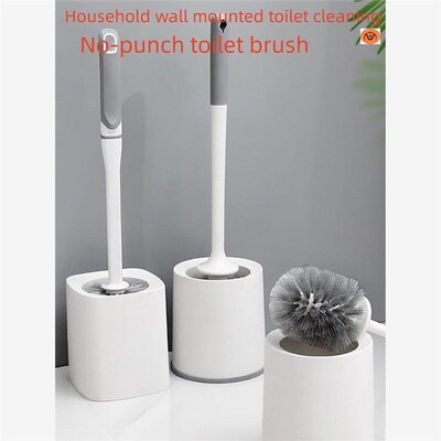 diving duck toilet brush household wall mounted toilet clean