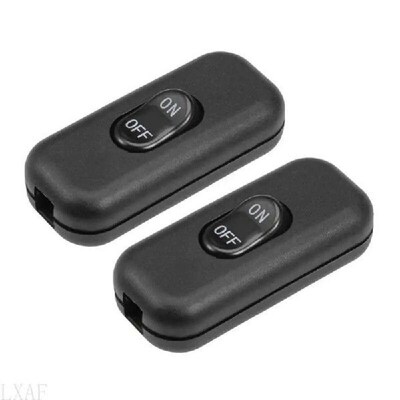 LXAF 2pcs Cable Switches Portable for Replacing Old Lamp