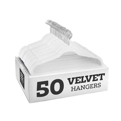 Non slip velvet clothes hanger dress Coat Hanger holder rack