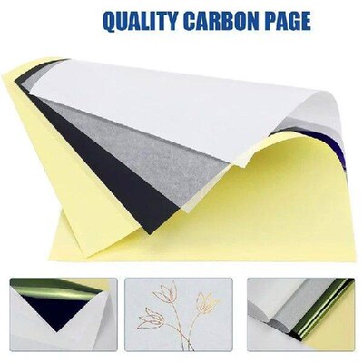 J1UL1N Tattoo Stencil Paper 40 Sheets Transfer Paper
