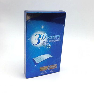 28Pcs/14Pair 3D White Gel Teeth Whitening Strips Oral Hygien