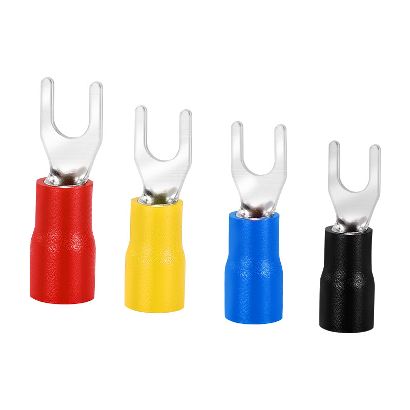 SV欧式叉形预绝缘冷压接线端子1./2/3.5/5.5铜芯U型Y型线耳端头,电子/电工,接线端子,淘宝优惠券,粉丝福利购,淘宝优惠卷