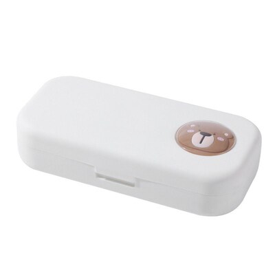 Morandi Simple Stationery Box Large Capacity Double Layer