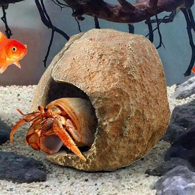 Magnetic Reptile Hide Cave Simulated Rock Appearance