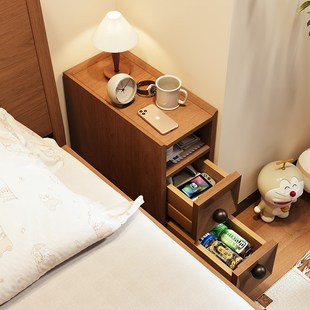 20公分窄柜迷你小床头柜小型极窄款公分超窄可移动床边窄夹缝柜