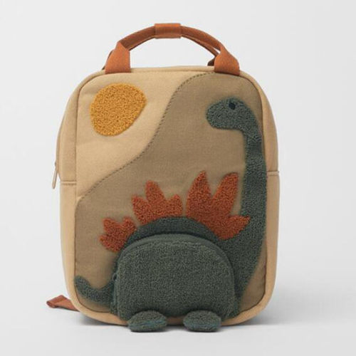 New Embroidery Small Dinosaur Hook Embroidered Cartoon Bag