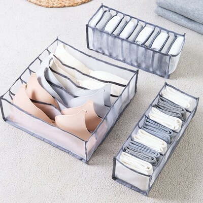 Household Mesh Underwear Storage Box Drawer Practical Wardro