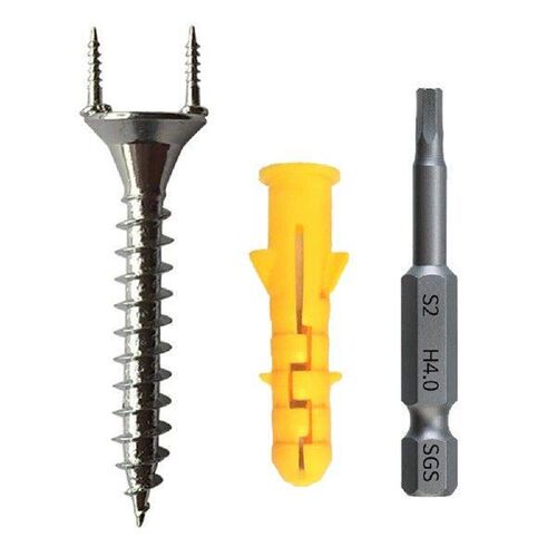 Double-headed Solid Wood Seamless Nails Kits for Baseboard