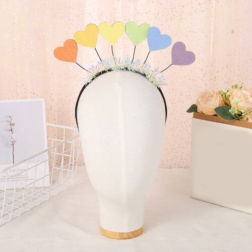 Princess Girl Halloween Party Crown Headband Glitter Powder