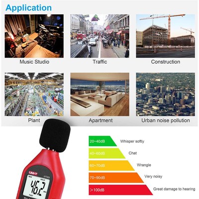 NI T T353 Mini Digital Sound level meter Decibel meter Noise