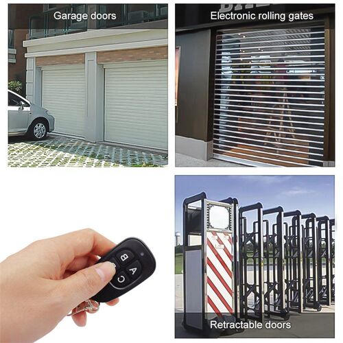 433MHz Door Remote Control 4 Keys Copy Garage Universal Remo