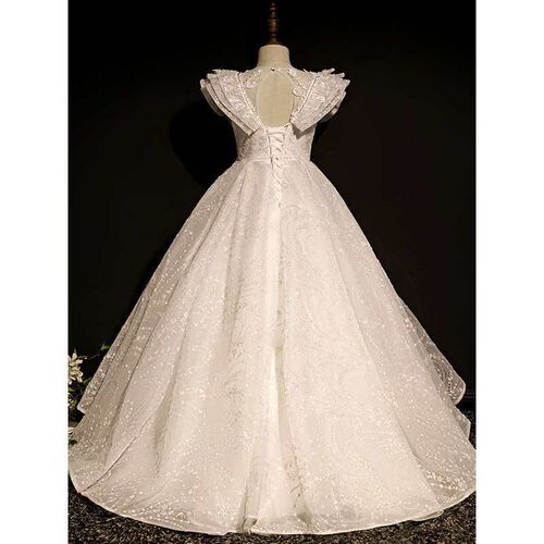 Childrens Dress Princess Dress Girls New Elegant Flower Gi