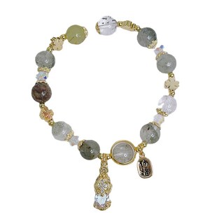 Lucky Pixiu Natural Crystal Pixiu Brlet Citrine Nafu Color H