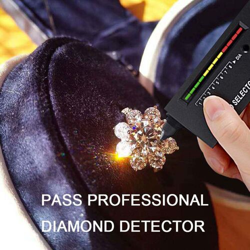Real Moissanite Luxury Sun Flower Ring 2 Carat Diamond Lotus