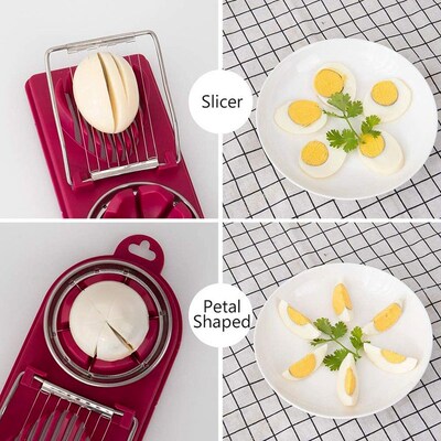 Egg Cutting Tool Egg Cutter Egg Slicing Divider Fancy Splitt