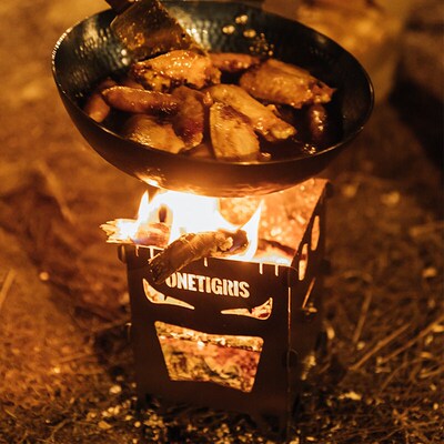 OneTigris Titanium Firewood Stove Wood Burning Stove