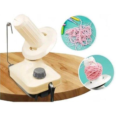 Yarn Winder Fiber Needle Craft Yarn Ball Winder Holder Hand