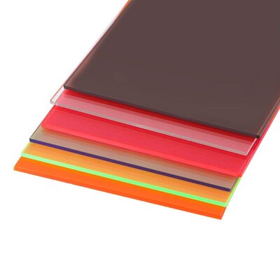 1PC Plexiglass Board Multicolor Acrylic Sheet Organic Glass