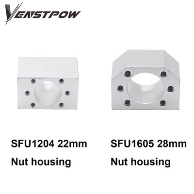 1pc Ballscrew Nut Housing Bracket Holder 16mm DSG16H DSG12H
