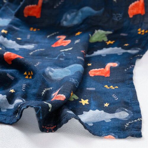Super Soft Bamboo Cotton Baby Swaddle With Digital Printing