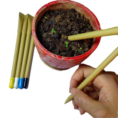 50 PCS Bamboo Plant Stick Plant Support Flower Stick Orchid
