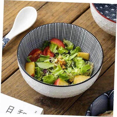 Nordic style 6 inch soup bowl restaurant ramen salad bowl