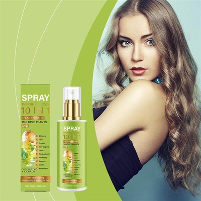 Hair Care Spray for Natural Volume, Smoothness, Silkiness, a
