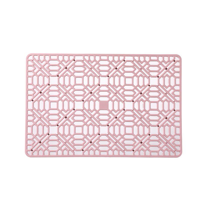 Silicon Multi-purpose Drain Pad Kitchen Sink Protection Anti - 实物图