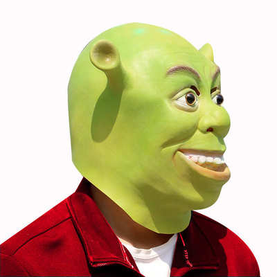 Halloween Latex Shrek Mask Makeup Ball Film and Television