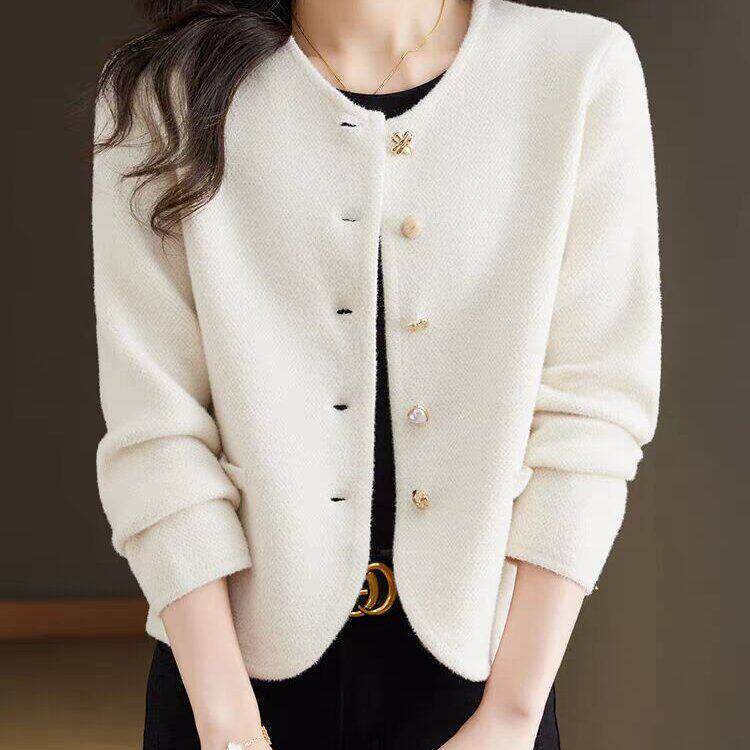 小香风外套女秋冬款外搭
